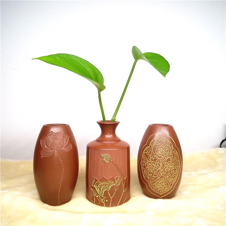 坭兴陶艺术花瓶
